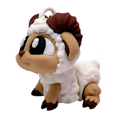 3D Брелоки CUTE SHEEP / Мила ВІВЦЯ, Keychain, 3D друк OYTOY 03013100