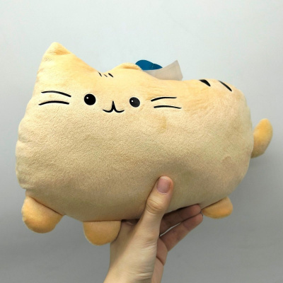 М’яка іграшка Кіт-Пушин, довжина 25см (БЕЖЕВИЙ) cool toys П26842