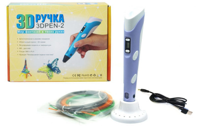 3D ручка (фіолетовий) MiC P62-2
