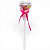 Іграшка зі світлом Серце на паличці 38 см (МАЛИНОВЕ) MIC C28405