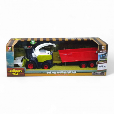 Комбайн з причепом, з підсвічуванням, звуки, інерція Huanzhi Toys 550-6C