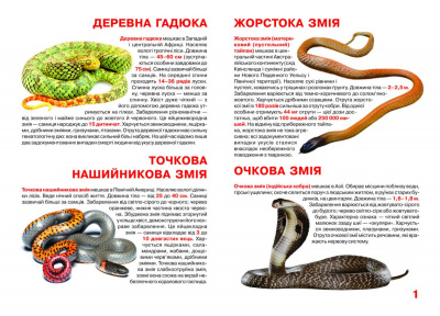 Книга Велика книга. Отруйні змії (укр) Crystal Book F00021418