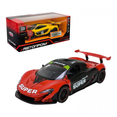 Машина мет. 1:31 Mclaren P1 GTR Автопром 68444(YR)