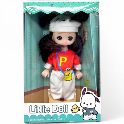 Лялька у костюмі (15 см) Аніме Sanrio, коричнева MIC TK2392