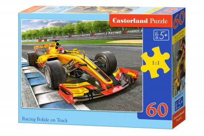 Пазли Гоночна машина на трасі, 60 елементів Castorland B-066179