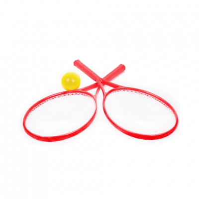 Ігровий набір "Теніс" ТехноК 2957TXK (2 ракетки+м'ячик) червоний