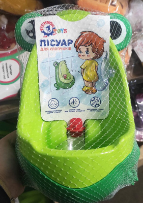 Дитячий пісуар Жабка Технок 6870