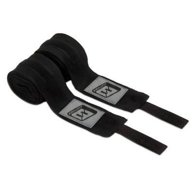 Бинти для боксу 4 м (бавовна+поліестер) EasyFit EF-0374-40-bk