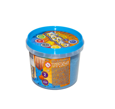 Кінетичний пісок KidSand, синій, 350 г Dankotoys KS-01-03