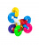 Кольорова ланцюжок №3 (21 елемент) Bamsic 114/18