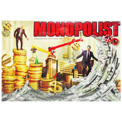 Економічна настільна гра Monopolist (укр) MiC SPG08-02-U