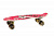Пенні Борд з світяться колесами Rock (малиновий) MiC S29661