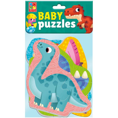 Мʼякі бебі пазли Малюк зможе: Динозаври Vladi Toys VT1106-93