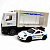 Вантажівка інерц. (Поліція) з метал машинкою (Porsche) MIC 786-201C/202C