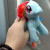 Мʼяка іграшка My little pony. Рейнбоу Деш (15 см) блакитна MIC C12903