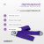 Набір для йоги та фітнесу EasyFit Polarity Set: килимок, два блоки та ремінь (padma) EasyFit EF-2421s-VP