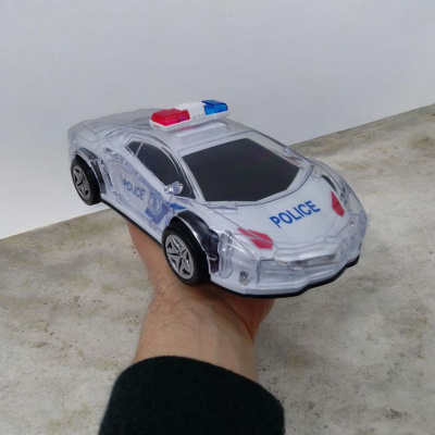 Машинка Поліція озвучена, зі світлом Da Hua Toys 012