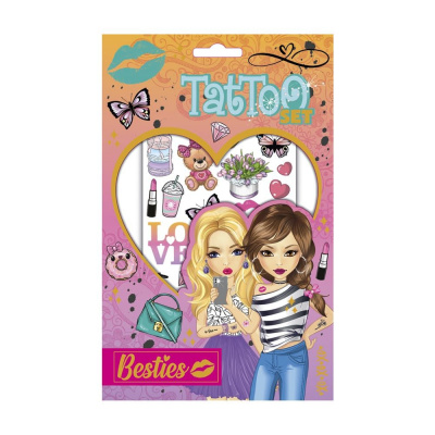 Besties Набір наліпок на тіло Fashion (2 аркуші), арт. 961009 Besties 961009