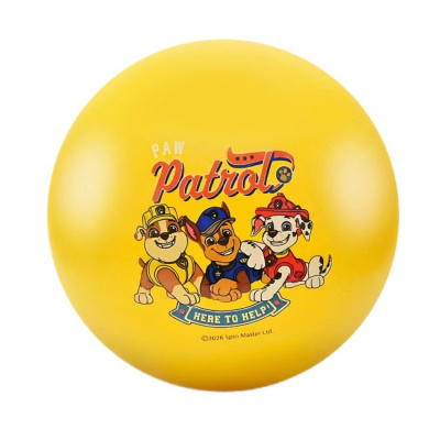 Мʼяч гумовий, 15 см, Paw Patrol / Щенячий патруль, 50 гр (жовтий) MIC PP2522
