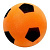 Мʼяч поролоновий (діаметр - 13 см) помаранчевий MIC QB1501