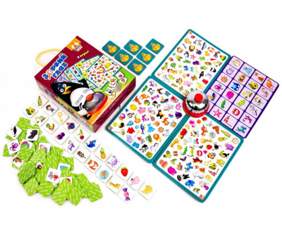 Гра з дзвінком Пильне око (укр) Vladi Toys VT8010-03