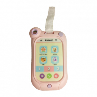 Іграшка мобільний телефон G-A081 інтерактивний  Pink