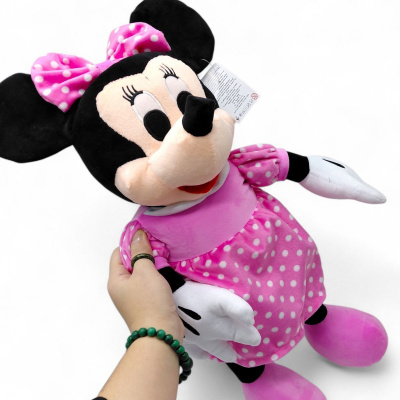 Мʼяка іграшка Мінні Мауc 56 см (рожева) Kinder Toys 00284-31