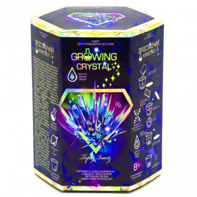 Ігровий набір для вирощування кристалів GRK-01 GROWING CRYSTAL  Топаз
