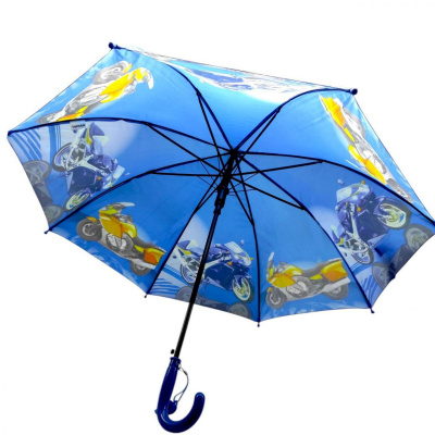 Дитяча парасолька МОТОЦИКЛ (СИНІЙ) MIC д00141/0