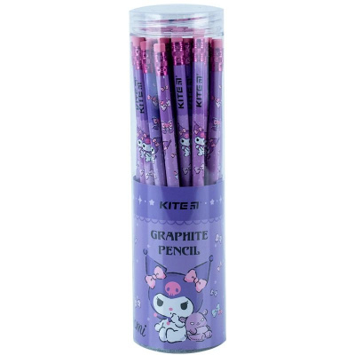 Олівець графітний з гумкою Kuromi HK Kite HK24-056