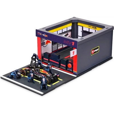 Ігровий набір Формула-1 "Pit Pass Oracle red bull racing" Bburago 18-38453 (#1)