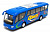 Інерційний автобус Coach (синій) Kinsmart KS7101W
