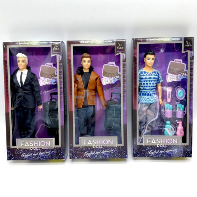 ЛялькаFashion Doll хлопець з аксесуарами 29 см (ВИД 4) MIC 2138-1