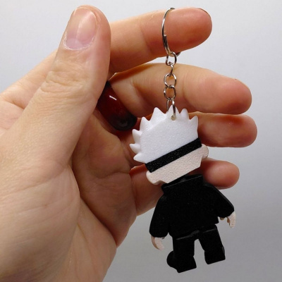 3D Брелоки HERO GOJU SATORU Jujutsu Kaisen / ГОДЖО САТОРО Магічна битва KEYCHAIN, 3D друк OYTOY 04007100