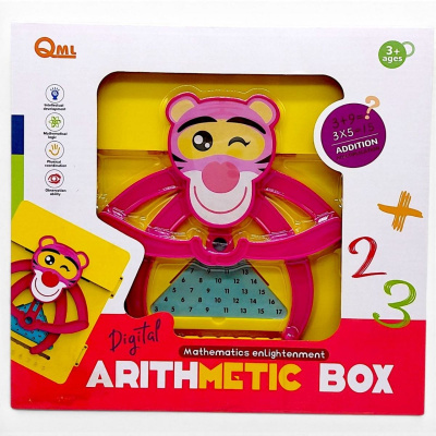 Розвиваюча математична гра (ЖОВТИЙ) QML M9G