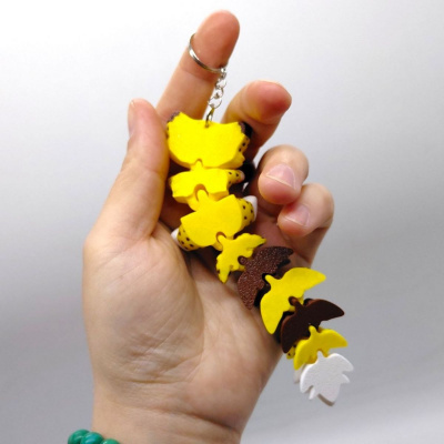 3D Брелоки FLEXI CHEETAH LONG TAIL/ ГЕПАРД ХВОСТИК KEYCHAIN, 3D друк OYTOY 05077100