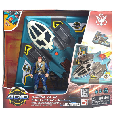 Ігровий набір A.C.I.D. AIRZ B-2 Fighter Jet/МорфоЗор Винищувач AIRZ B-2, 535200 A.C.I.D 535200