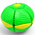Мʼяч-трансформер, зі світлом Flat Ball Disc: Мʼячик-фризбі, салатовий MIC 87008H-3