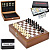 Набір настільних ігор 2 в 1 XQ12095 шахи, доміно
