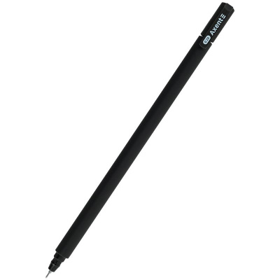 Ручка гелева Ultraline, чорна Axent AG1120-01-A