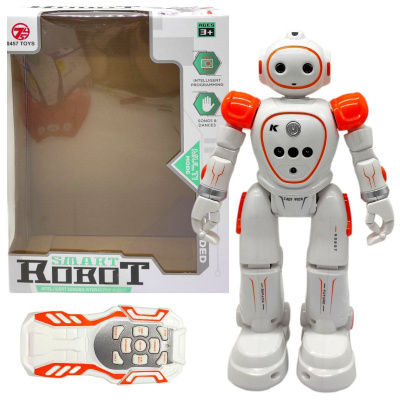 Робот на р.к.(ПОМАРАНЧЕВИЙ) 0457 toys 606-39