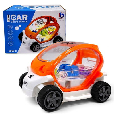 Машинка (2 кольори) на батарейках з підсвічуванням BO DA TOYS 8899-135