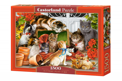Пазли Грайливі кошенята 1500 ел Castorland С-151639