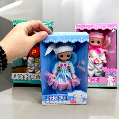Лялька у костюмі (15 см) Аніме Sanrio, коричнева MIC TK2392