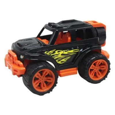 Дитяча машинка "Позашляховик Monster Car" ТехноК 4623TXK Чорно-Помаранчевий