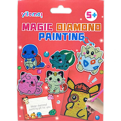 Алмазна мозаїка Magic Diamond Painting: Покемони MIC C64273