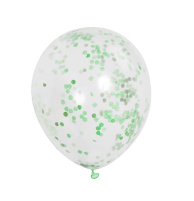 Кульки,12 дюймові (30 см) Confftis Balloon 2,8г, 5шт. у пакеті,5 кольорів мікс МІС QQ25007