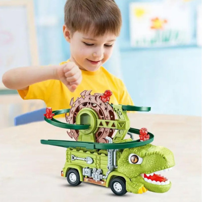 Трек-машинка інтерактивний Динозавр: Тиранозавр YJtoys YJ388-74