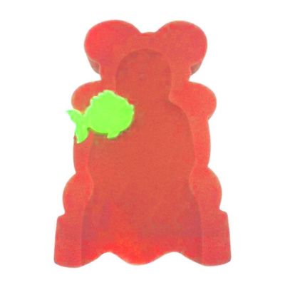 Килимок поролоновий в ванночку (кораловий) MiC 59717