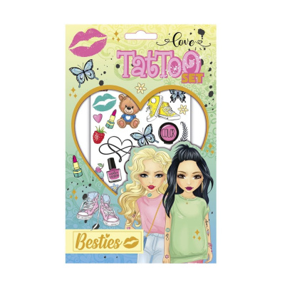 Besties Набір наліпок на шкіру Summer (2 аркуші) Besties 961010